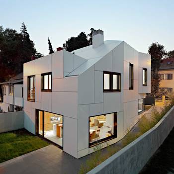 Example of metal house