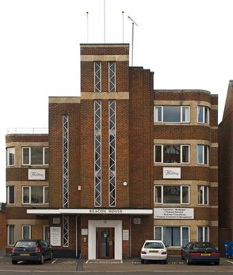 Example of house in art deco style