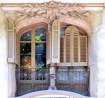 Country house with shutters