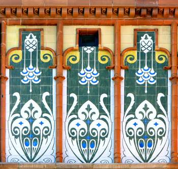 Example of patterns on country house