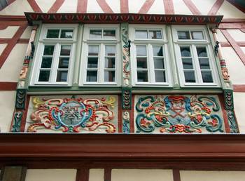 Facade in Timbered style