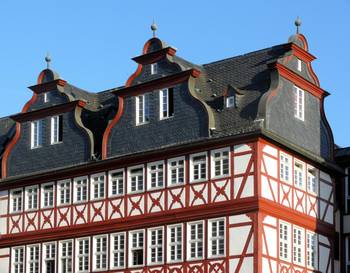 Timbered style of housr