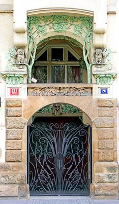 Art Nouveau style of housr
