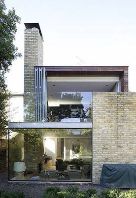 Option of glass house cladding