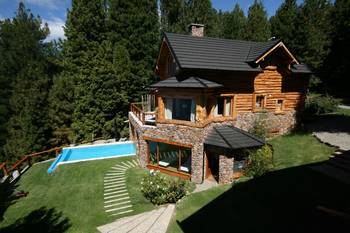 Facade in Chalet style
