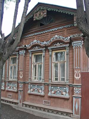 Details of brown house