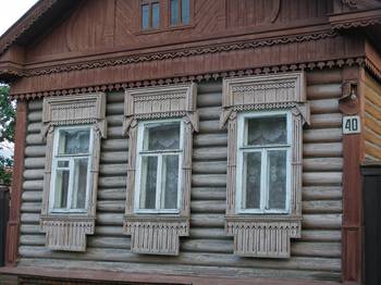 Example of house in Russian Mansion style