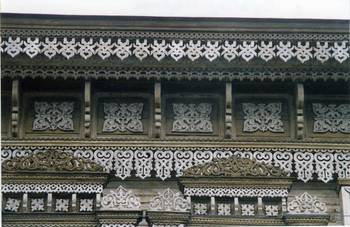 Facade in Russian Mansion style