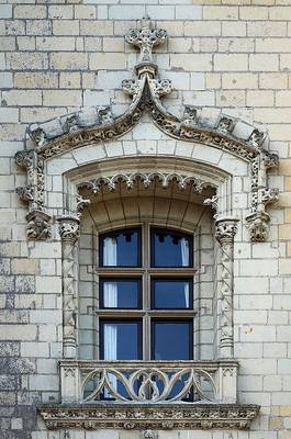 Details of house in Gothic style