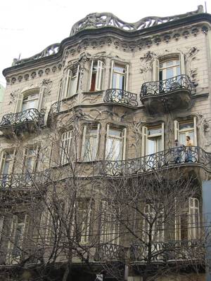 Beautiful house in Art Nouveau style