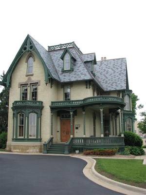 Example of house in Victorian style