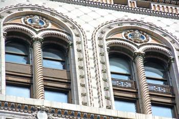 Photo of ceramics facade
