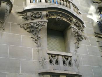 Grey facade