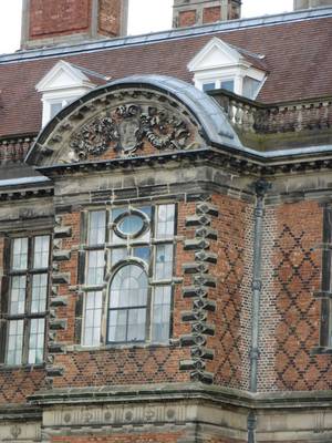 Example of rustication on country house