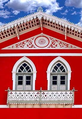 Details of house in  Russian Revival style