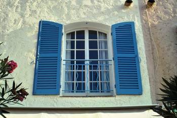 Country house with shutters