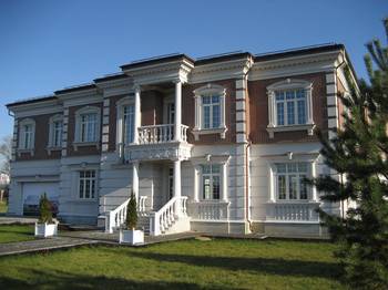 House finish in Georgian style