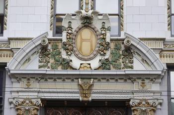 Facade decoration with Pedimens
