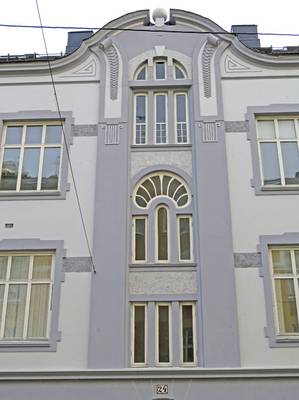 House in art deco style