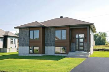 Example of house in contemporary style