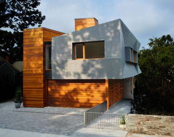 Beautiful metal house