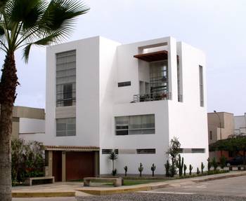 House facade with balcony