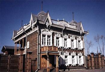Example of house in  Russian Revival style