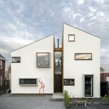 Windows on country house