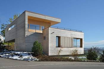 Example of house in contemporary style