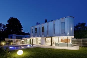 Option of glass house cladding