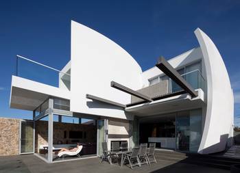 Photo of concrete house