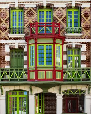 Facade in Deauville style