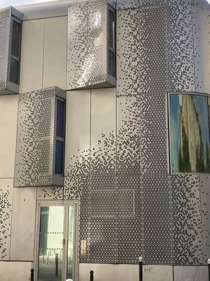 Beautiful panels facade