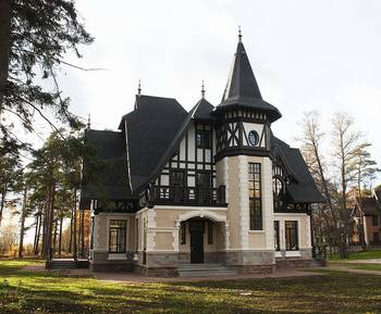 Variant of fairytale country house