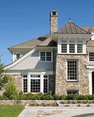 Beautiful rough stone country house