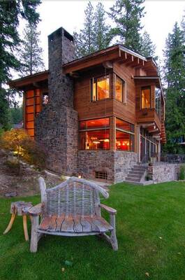 House in Chalet style