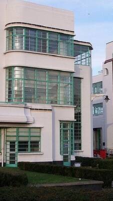 House in art deco style