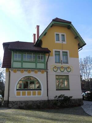 Example of house in Art Nouveau style