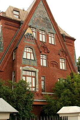 Beautiful house in Art Nouveau style