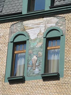 Example of house in Art Nouveau style