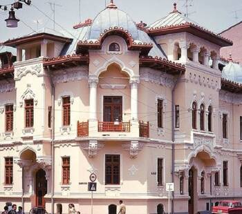 Details of rose facade