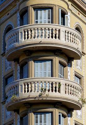 Facade decoration in Renaissance style