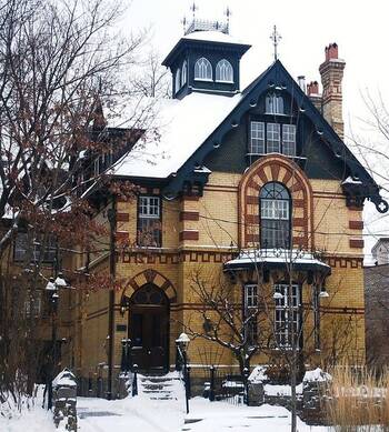 Beautiful house in Art Nouveau style