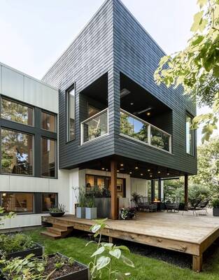 House in contemporary style