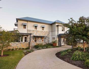 Beautiful rough stone house