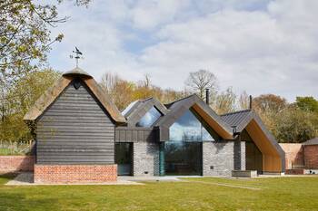 Beautiful brick country house