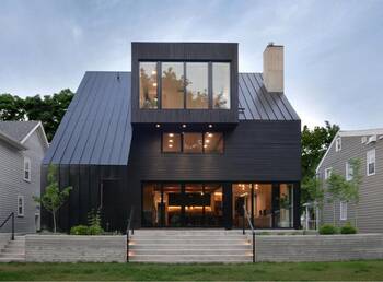 Photo of metal house