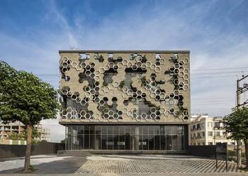 Facade in Mediterranean style
