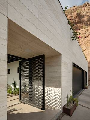 Facade in Oriental style