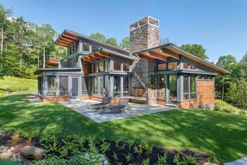 House finish in Oriental style